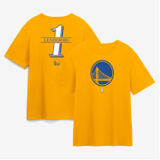 Футболка Golden State Warriors Yaxel Lendeborg Yellow In the Paint Legacy