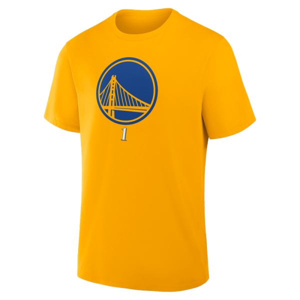 Футболка Golden State Warriors Yaxel Lendeborg Yellow In the Paint Legacy