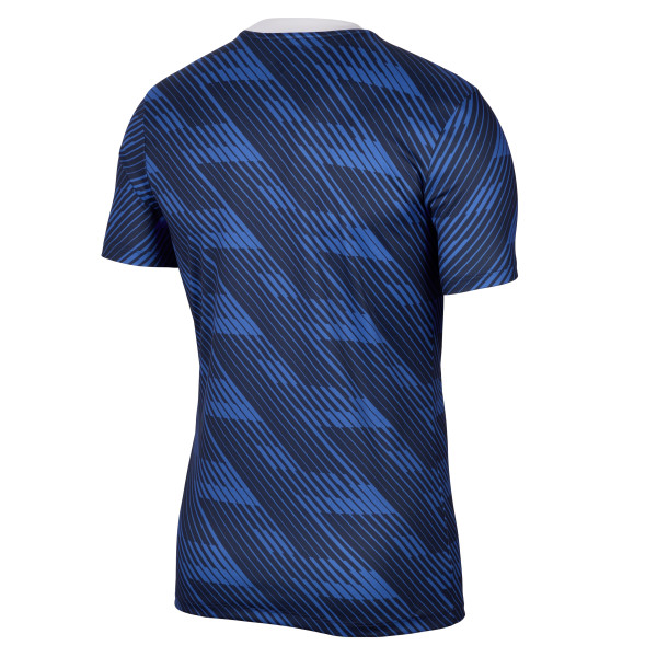 France National Team Nike Home Sublimated Dri-FIT Top - Blue