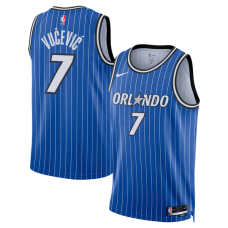 Джерси Unisex Orlando Magic Nikola Vučević Nike Blue Swingman - Icon Edition