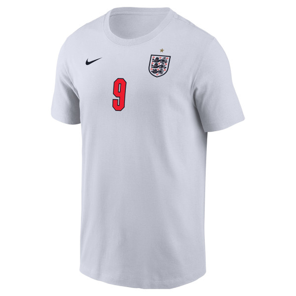 Футболка Harry Kane England National Team Nike Name & Number - White