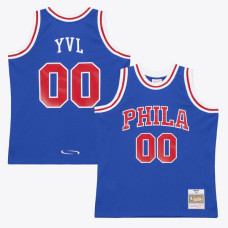 Джерси Philadelphia 76ers Mitchell & Ness x Playboi Carti Royal 1996-97 Swingman