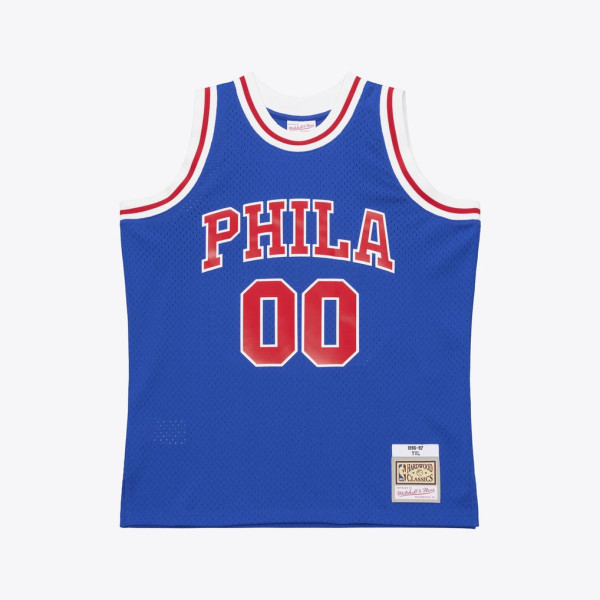 Джерси Philadelphia 76ers Mitchell & Ness x Playboi Carti Royal 1996-97 Swingman