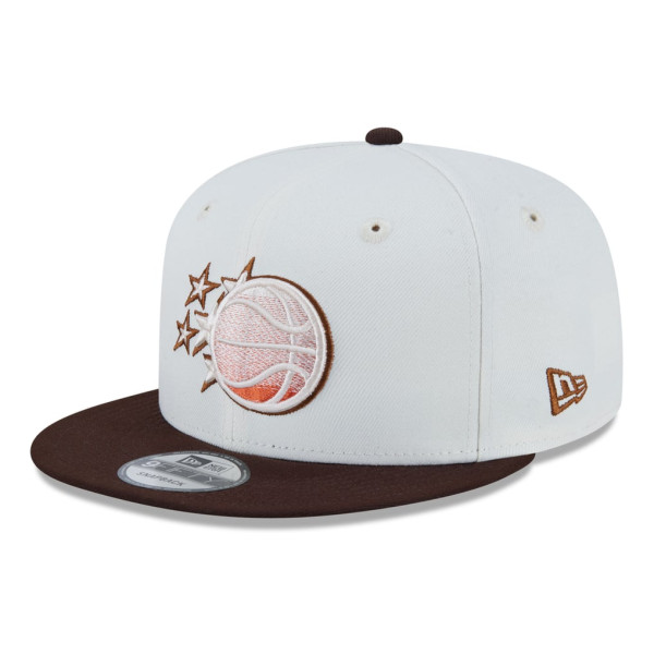 Бейсболка Orlando Magic New Era White Pumpkin Spice 9FIFTY