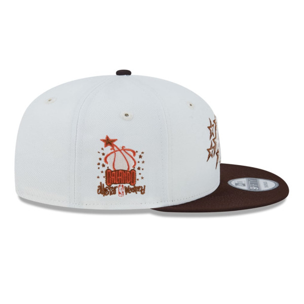 Бейсболка Orlando Magic New Era White Pumpkin Spice 9FIFTY