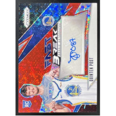2024-25 Prizm Fast Break Red #FBR-QPW Quinten Post RC Auto /99