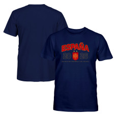 Подростковая Spain National Team 1863FC 2026 Champions Wordmark T-Shirt - Navy