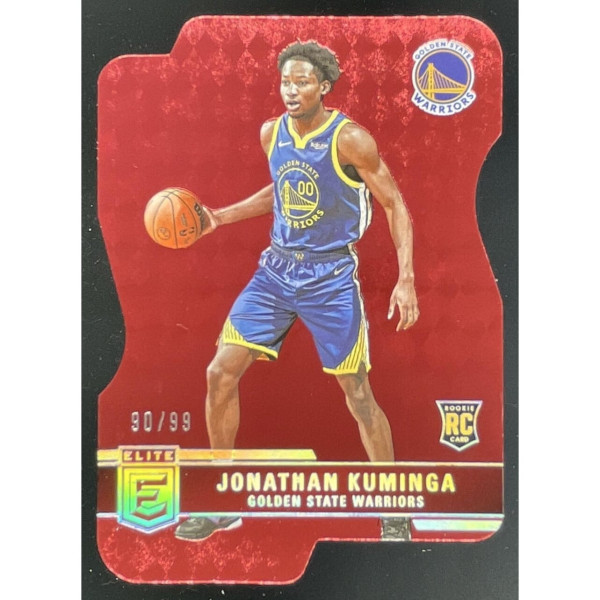 2021-22 Panini Donruss Elite Aspirations #242 Jonathan Kuminga RC /99