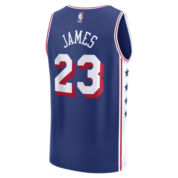 Джерси Philadelphia 76ers LeBron James Fanatics Royal Fast Break - Icon Edition