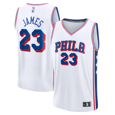 Джерси Philadelphia 76ers LeBron James Fanatics White Fast Break - Association Edition
