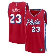 Джерси Philadelphia 76ers LeBron James Fanatics Red Fast Break - Statement Edition
