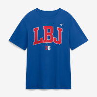 Футболка Philadelphia 76ers LeBron James Royal Varsity Initials