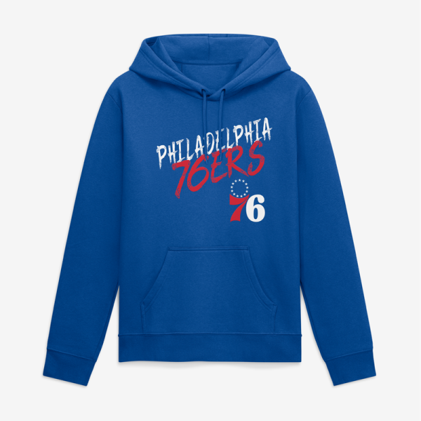 Толстовка Philadelphia 76ers LeBron James Royal Hustle Name & Number