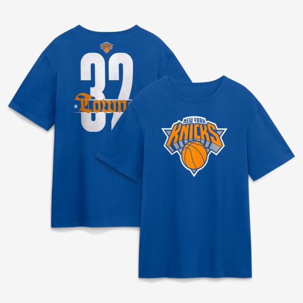 Футболка New York Knicks Karl-Anthony Towns Royal Namesake
