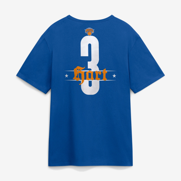 Футболка New York Knicks Josh Hart Royal Namesake
