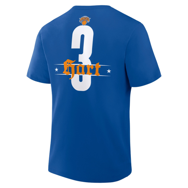 Футболка New York Knicks Josh Hart Royal Namesake