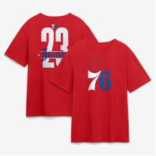 Футболка Philadelphia 76ers LeBron James Red Namesake