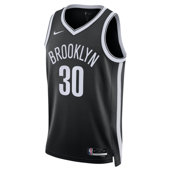 Джерси Unisex Brooklyn Nets Julius Randle Nike Black Swingman - Icon Edition
