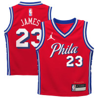 Джерси Preschool Philadelphia 76ers LeBron James Jordan Brand Red Swingman - Statement Edition