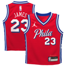Джерси Preschool Philadelphia 76ers LeBron James Jordan Brand Red Swingman - Statement Edition