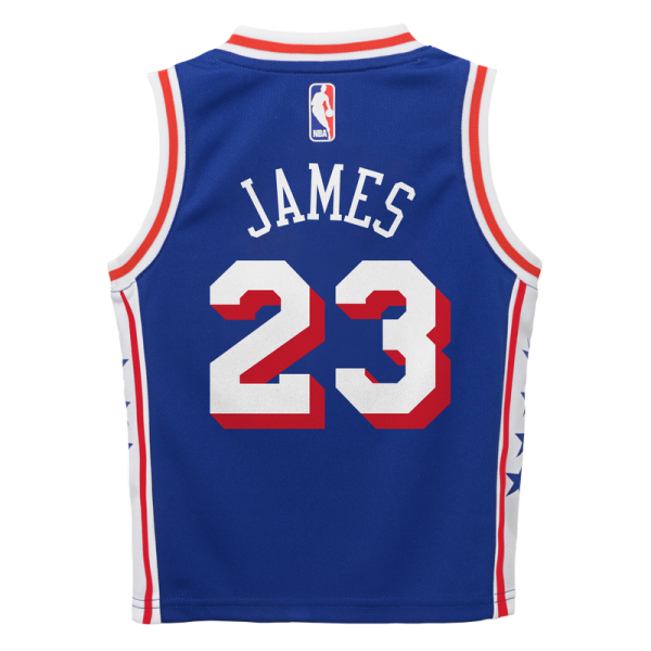 Джерси Preschool Philadelphia 76ers LeBron James Nike Royal Swingman Swingman - Icon Edition