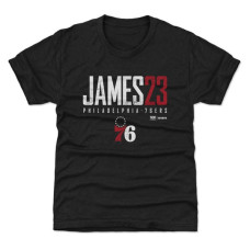 Детская футболка Philadelphia 76ers LeBron James 500 Level Black Elite