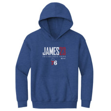 Детская толстовка Philadelphia 76ers LeBron James 500 Level Heather Royal Elite