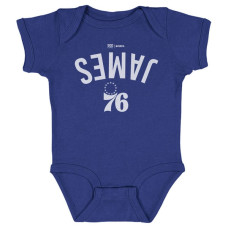 для малыша Philadelphia 76ers LeBron James 500 Level Royal Invert Bodysuit