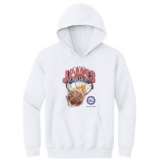 Детская толстовка Philadelphia 76ers LeBron James 500 Level White On Fire