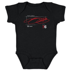 для малыша Philadelphia 76ers LeBron James 500 Level Black Signature Bodysuit