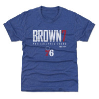 Детская футболка Philadelphia 76ers Jaylen Brown 500 Level Royal Elite