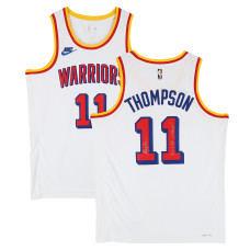 Джерси с автографом Klay Thompson Golden State Warriors Fanatics Authentic White Nike Association Swingman with 4X Champ' Inscription
