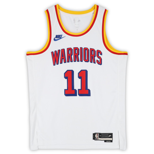 Джерси с автографом Klay Thompson Golden State Warriors Fanatics Authentic White Nike Association Swingman with 4X Champ' Inscription