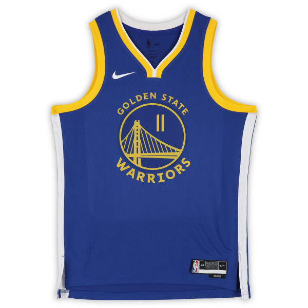 Джерси с автографом Klay Thompson Golden State Warriors Fanatics Authentic Royal Nike Icon Edition Swingman with Multiple Inscriptions - Limited Edition of 10