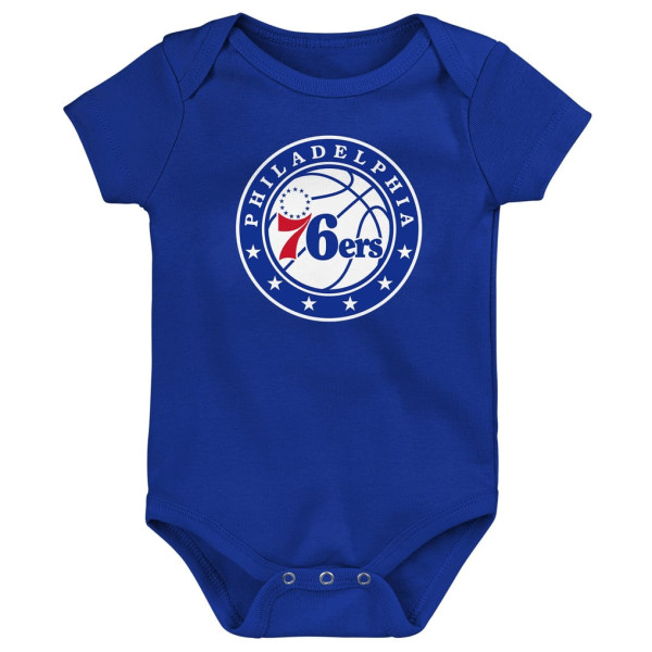 для малыша Philadelphia 76ers LeBron James Outerstuff Royal Icon Name & Number Bodysuit