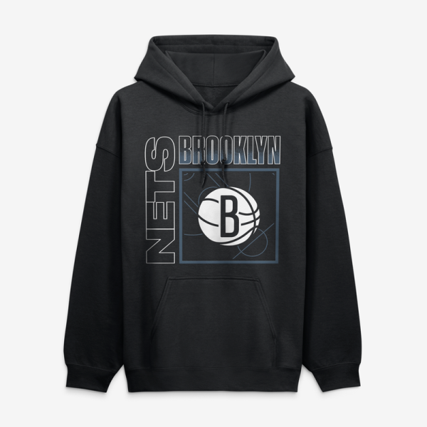 Толстовка Brooklyn Nets Mikel Brown Jr. Black Home Court Pop Name & Number
