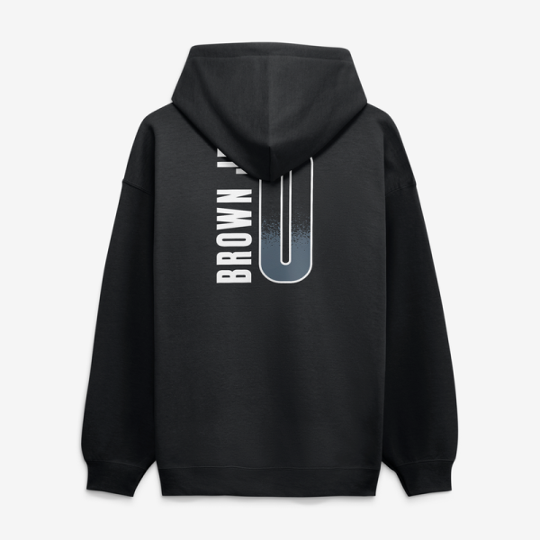 Толстовка Brooklyn Nets Mikel Brown Jr. Black Home Court Pop Name & Number