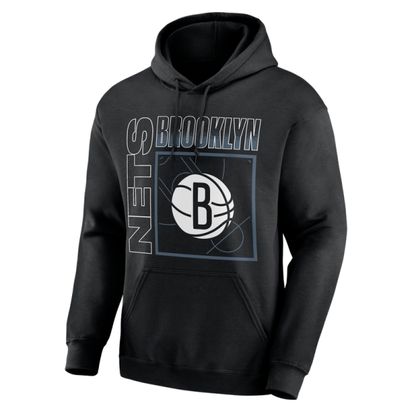 Толстовка Brooklyn Nets Mikel Brown Jr. Black Home Court Pop Name & Number