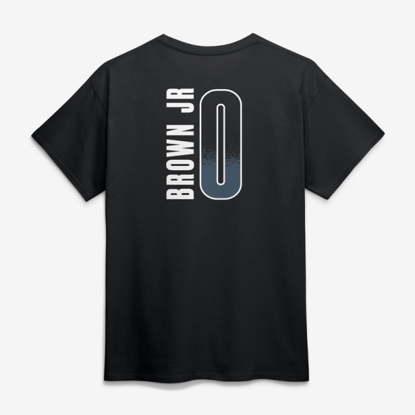 Футболка Brooklyn Nets Mikel Brown Jr. Black Home Court Pop Name & Number