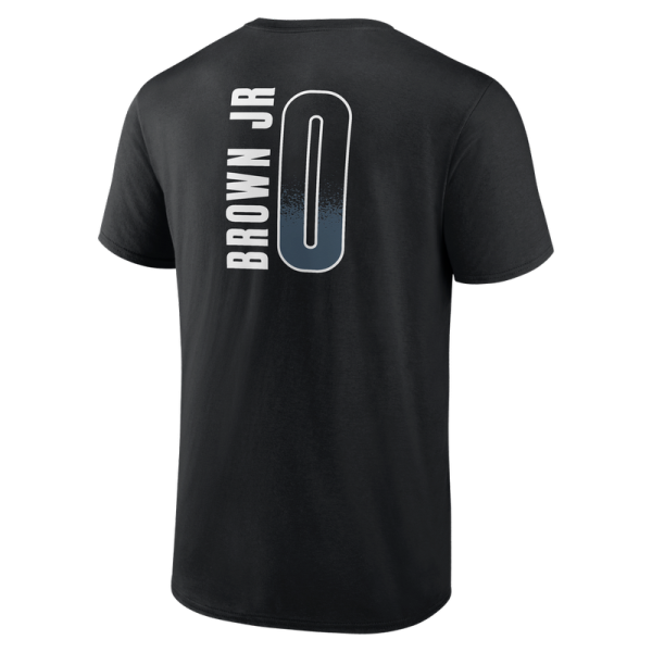 Футболка Brooklyn Nets Mikel Brown Jr. Black Home Court Pop Name & Number