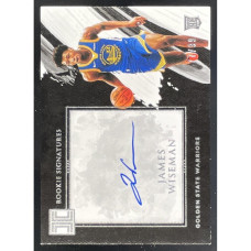 2020-21 Panini Impeccable Rookie Signatures #RS-WIS James Wiseman RC Auto /99