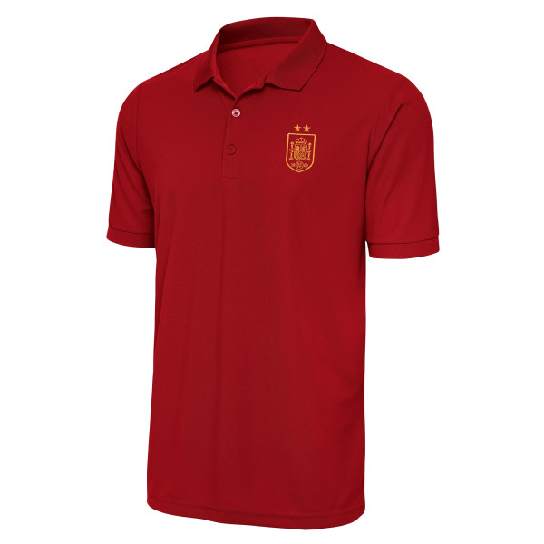 Поло Spain National Team Antigua Two-Star Derive - Red