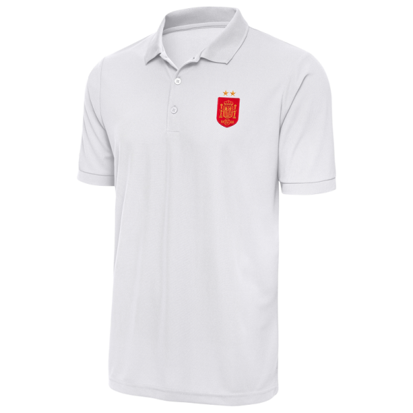 Поло Spain National Team Antigua Two-Star Derive - White