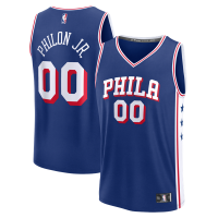 Детская джерси Philadelphia 76ers Labaron Philon Jr. Fanatics Royal Fast Break Replica - Icon Edition