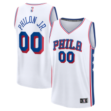 Детская джерси Philadelphia 76ers Labaron Philon Jr. Fanatics White Fast Break Replica - Association Edition