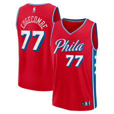 Детская джерси Philadelphia 76ers VJ Edgecombe Fanatics Red Fast Break Replica - Statement Edition