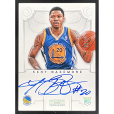 2012-13 Panini National Treasures #150 Kent Bazemore RC Auto /99