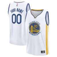 Именная джерси Golden State Warriors Fanatics White Fast Break - Association Edition