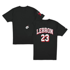 Футболка Philadelphia 76ers LeBron James New Era Black