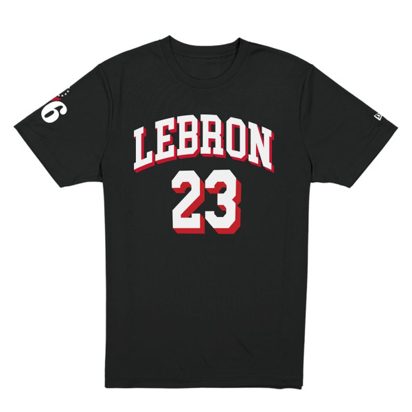 Футболка Philadelphia 76ers LeBron James New Era Black